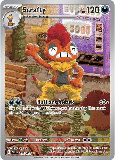 Scrafty - 139/086 card image