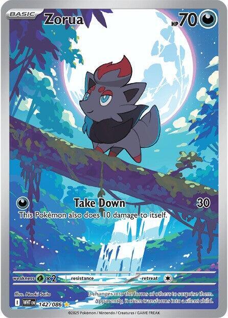 Zorua - 142/086 card image