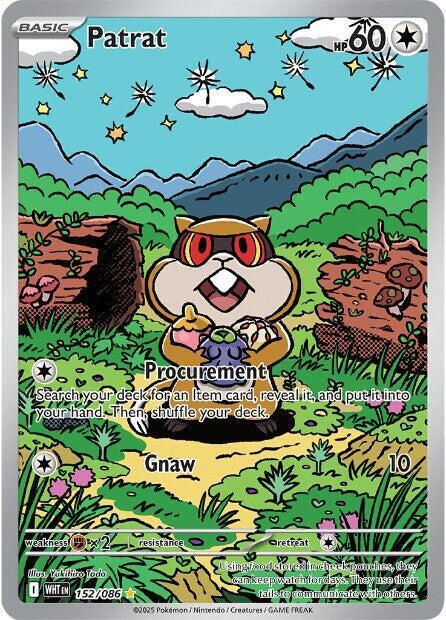 Patrat - 152/086 card image