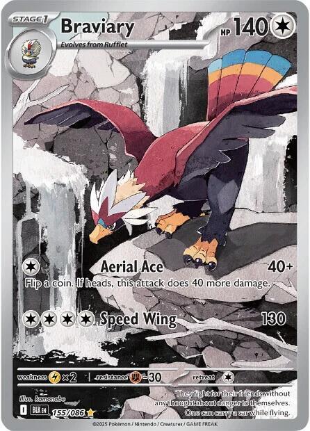 Braviary - 155/086 card image