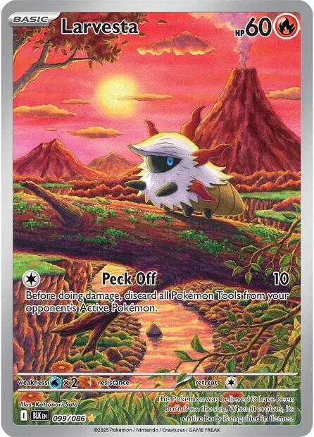 Larvesta - 099/086 card image