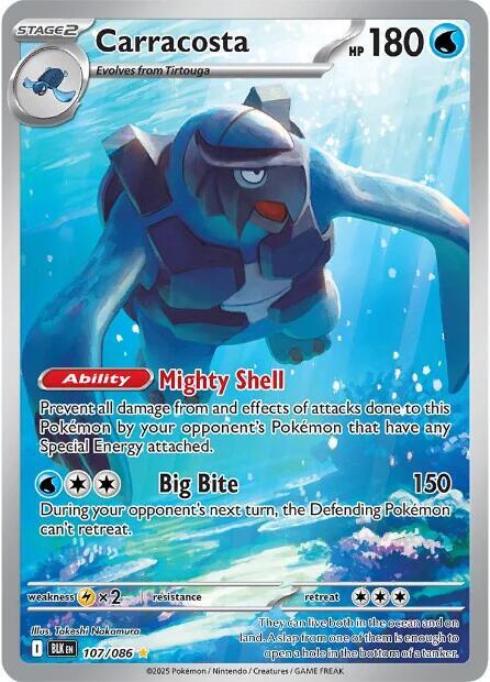 Carracosta - 107/086 card image