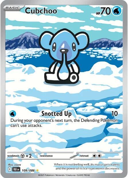 Cubchoo - 109/086 card image