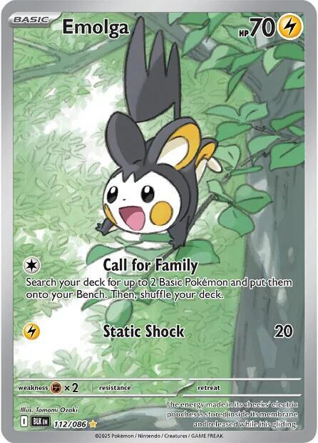 Emolga - 112/086 card image