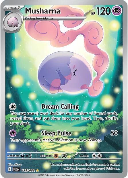 Musharna - 117/086 card image