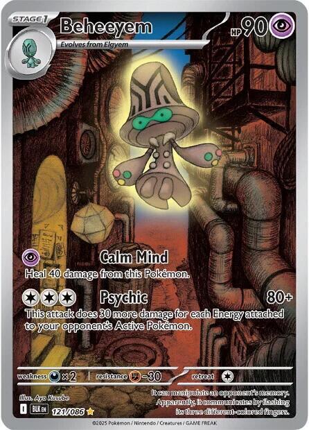 Beheeyem - 121/086 card image