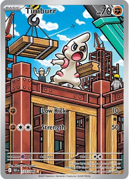 Timburr - 125/086 card image