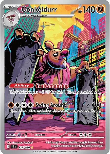 Conkeldurr - 127/086 card image