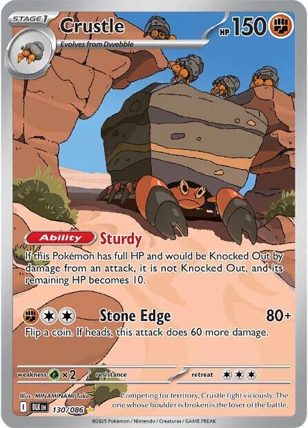 Crustle - 130/086 card image