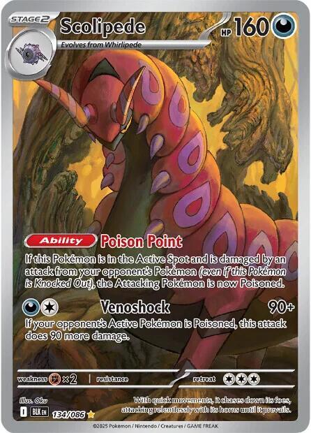 Scolipede - 134/086 card image