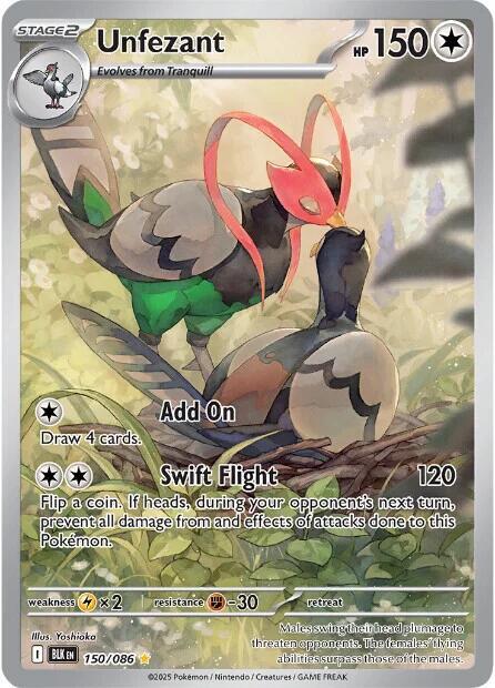 Unfezant - 150/086 card image