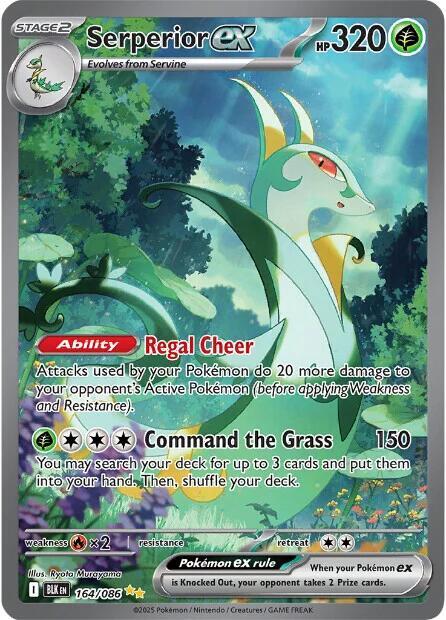 Serperior ex - 164/086 card image