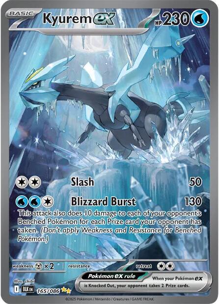 Kyurem ex - 165/086 card image