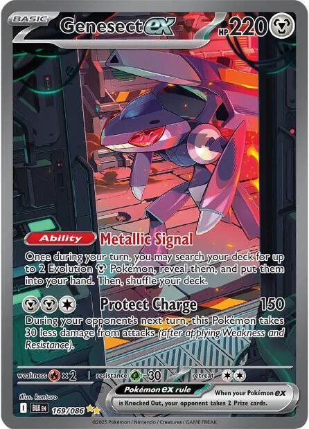 Genesect ex - 169/086 card image