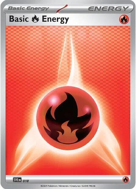Basic Fire Energy - 018 card image