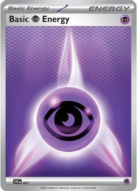 Basic Psychic Energy - 021 card image