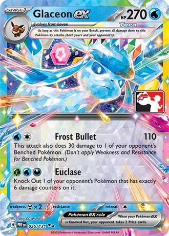 Glaceon ex - 026/131 card image