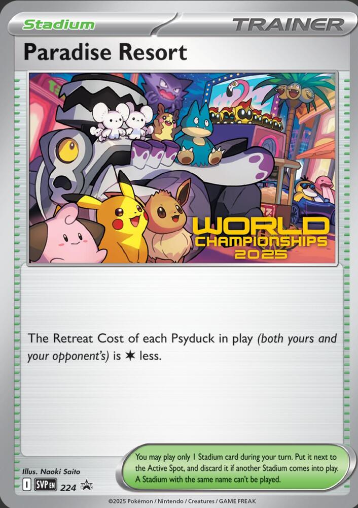 Paradise Resort - 224 (World Championships 2025) card image