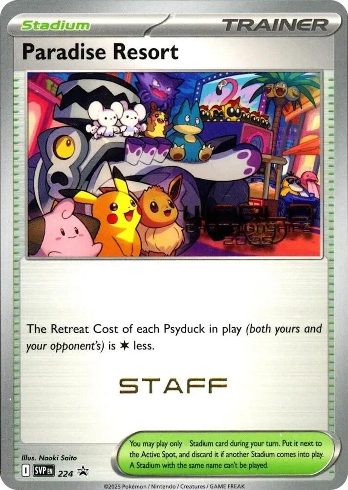 Paradise Resort - 224 (World Championships 2025) [Staff] card image