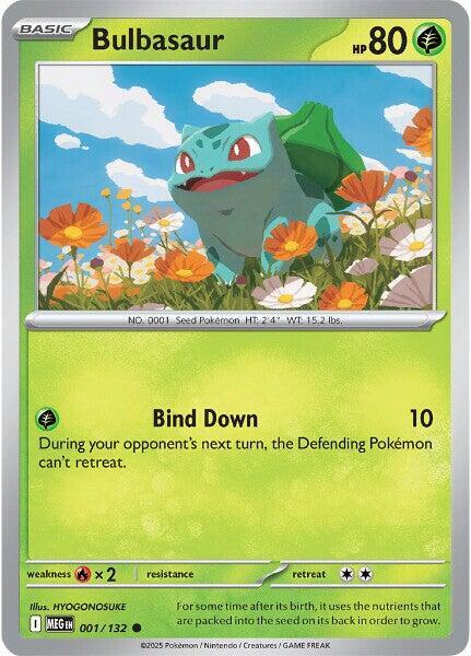 Bulbasaur - 001/132 card image