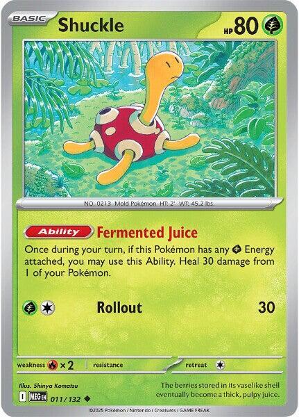 Shuckle - 011/132 card image