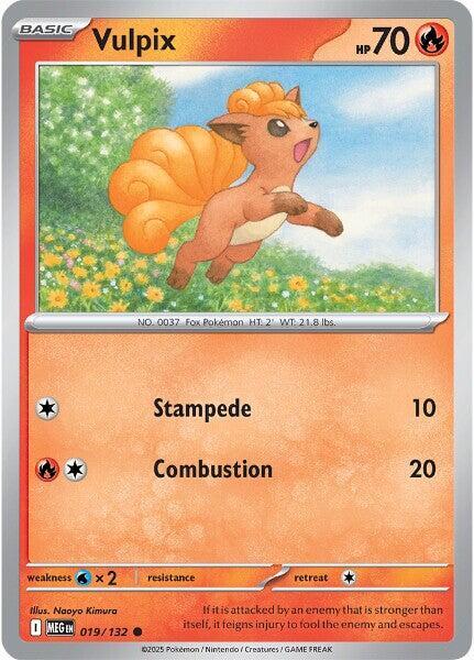 Vulpix - 019/132 card image
