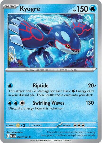 Kyogre card image