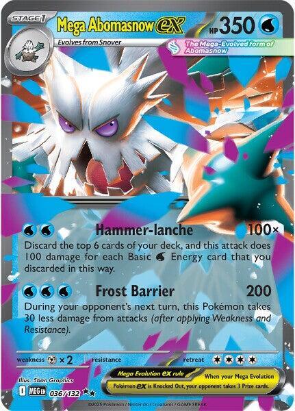 Mega Abomasnow ex - 036/132 card image