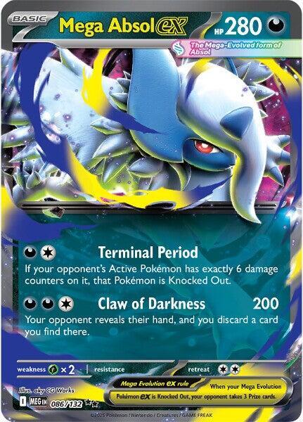 Mega Absol ex - 086/132 card image