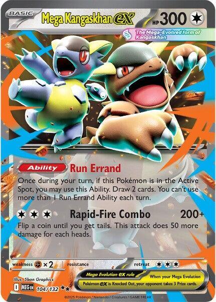 Mega Kangaskhan ex - 104/132 card image