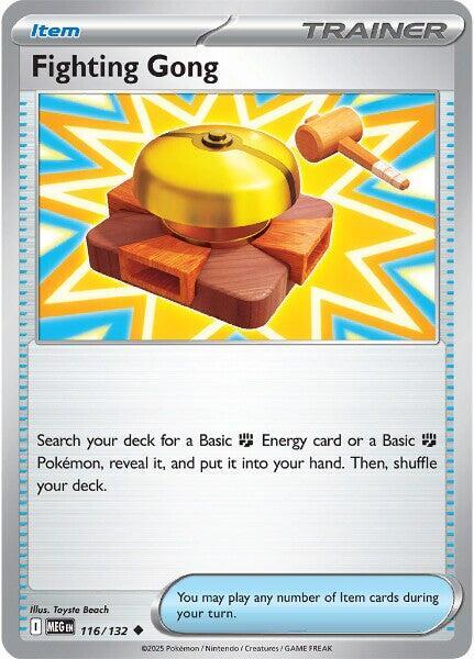 Fighting Gong - 116/132 card image