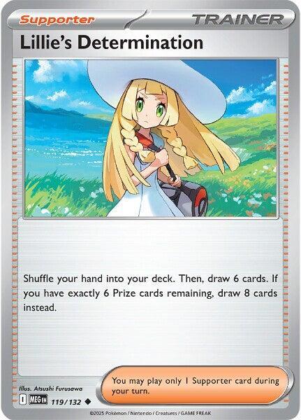 Lillie's Determination - 119/132 card image