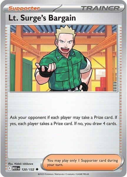 Lt. Surge's Bargain - 120/132 card image