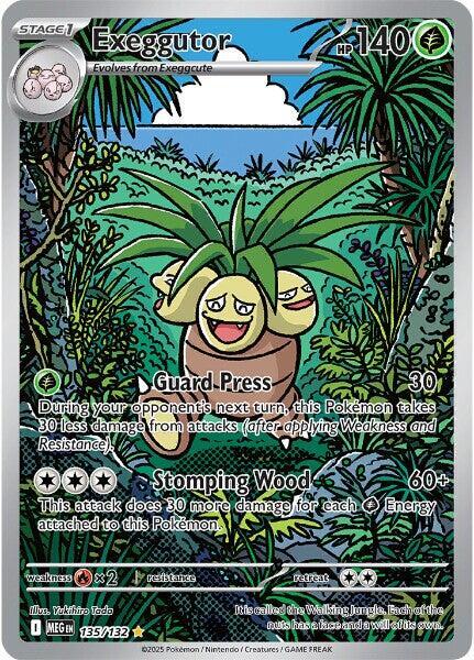 Exeggutor - 135/132 card image