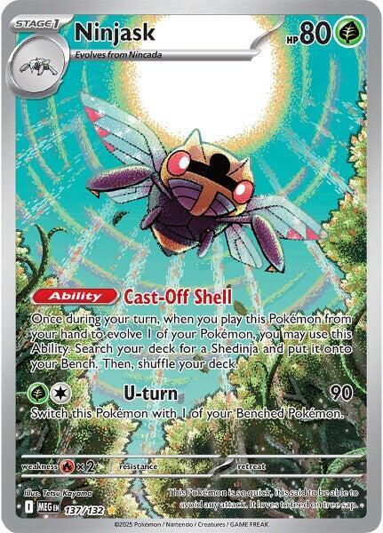Ninjask - 137/132 card image