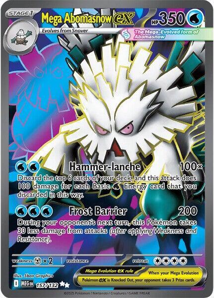 Mega Abomasnow ex - 157/132 card image