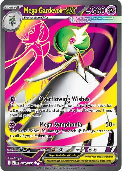 Mega Gardevoir ex - 159/132 card image