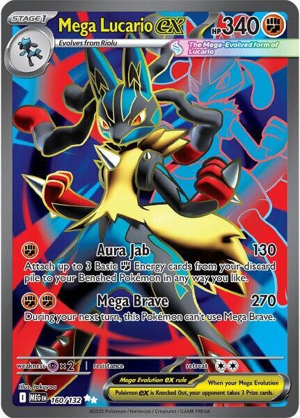 Mega Lucario ex - 160/132 card image