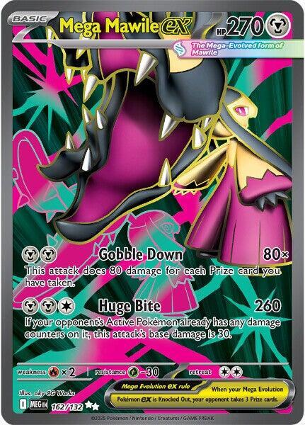 Mega Mawile ex - 162/132 card image