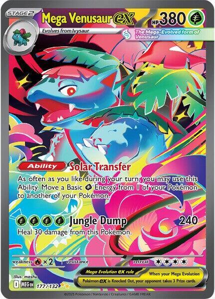 Mega Venusaur ex - 177/132 card image