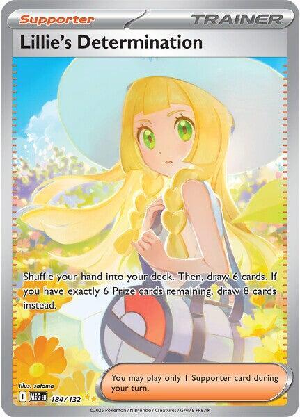 Lillie's Determination - 184/132 card image