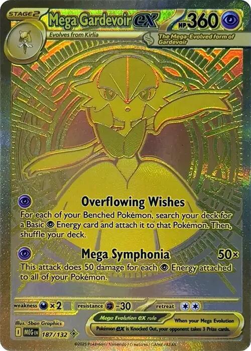 Mega Gardevoir ex - 187/132 card image