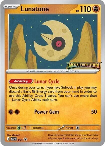 Lunatone - 004 card image