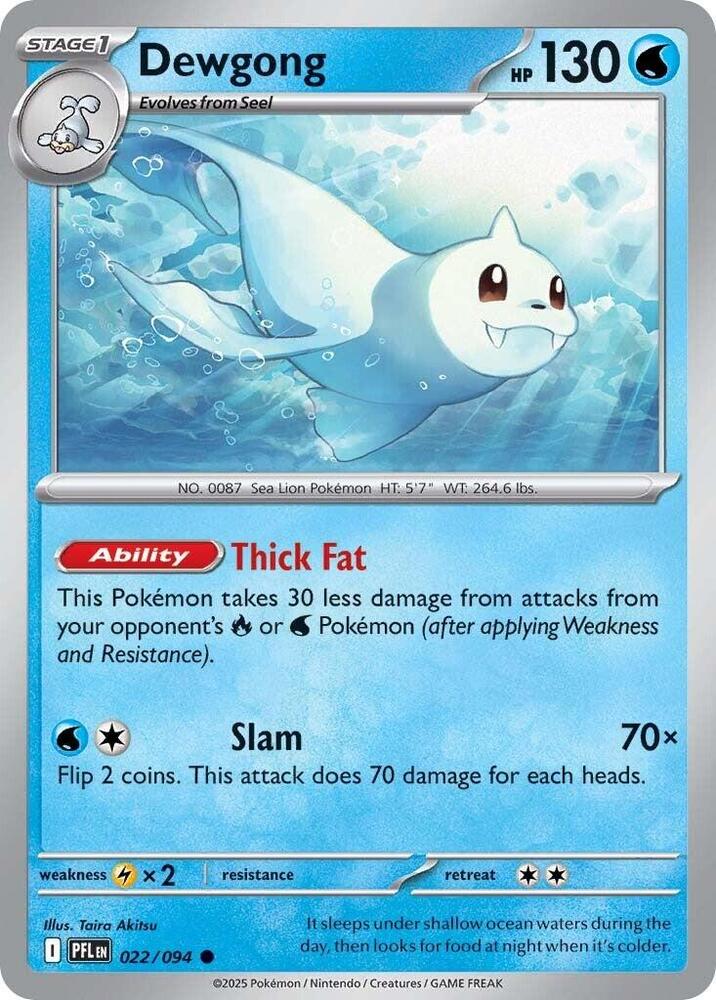 Dewgong - 022/094 card image