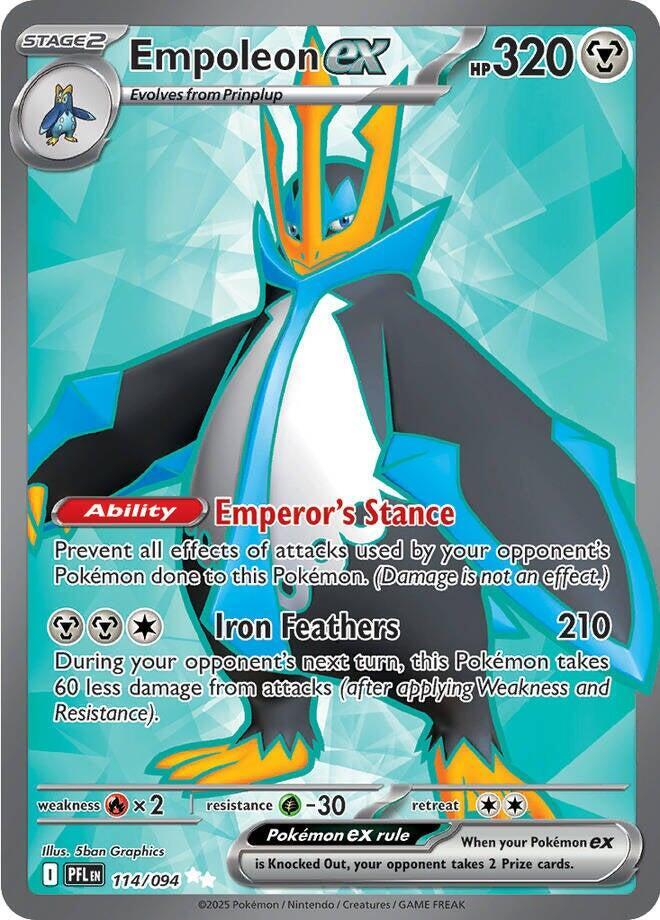 Empoleon ex - 114/094 card image