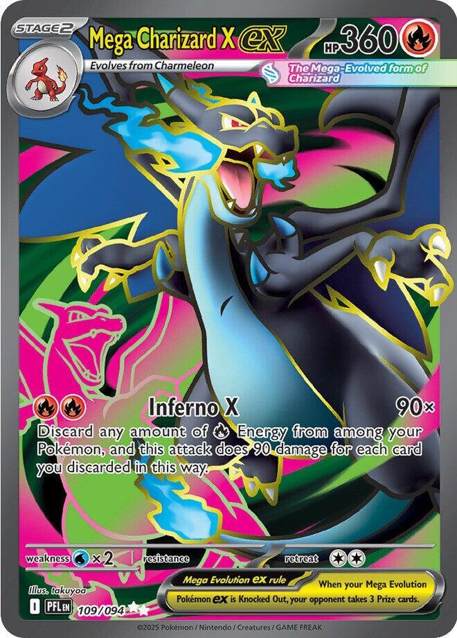Mega Charizard X ex - 109/094 card image