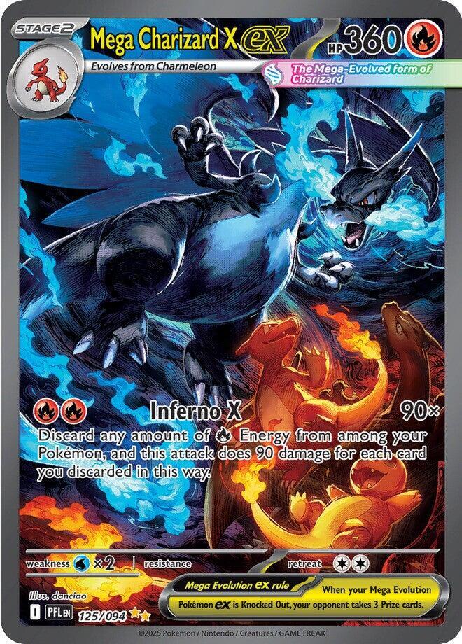 Mega Charizard X ex - 125/094 card image