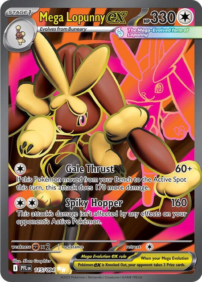 Mega Lopunny ex - 115/094 card image
