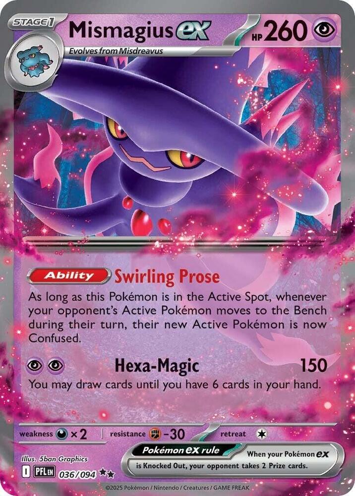 Mismagius ex - 036/094 card image