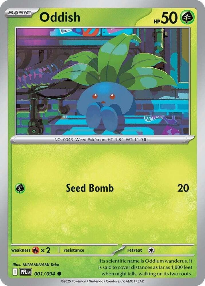 Oddish card image